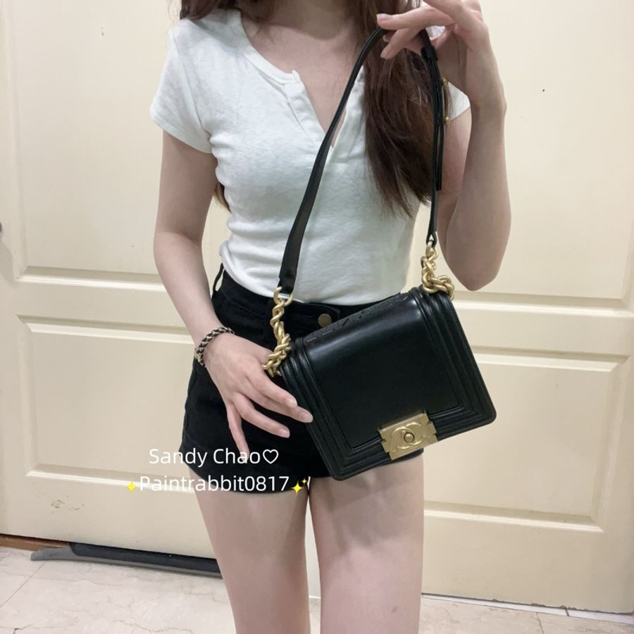 Chanel boy mini🖤 限量款-2