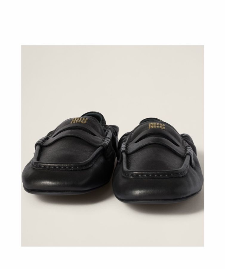 Miu Miu 女士 圓頭樂福鞋35.5 36 36.5 37 37.5 38 38.5 39 39.5 40 41 41.5碼-3