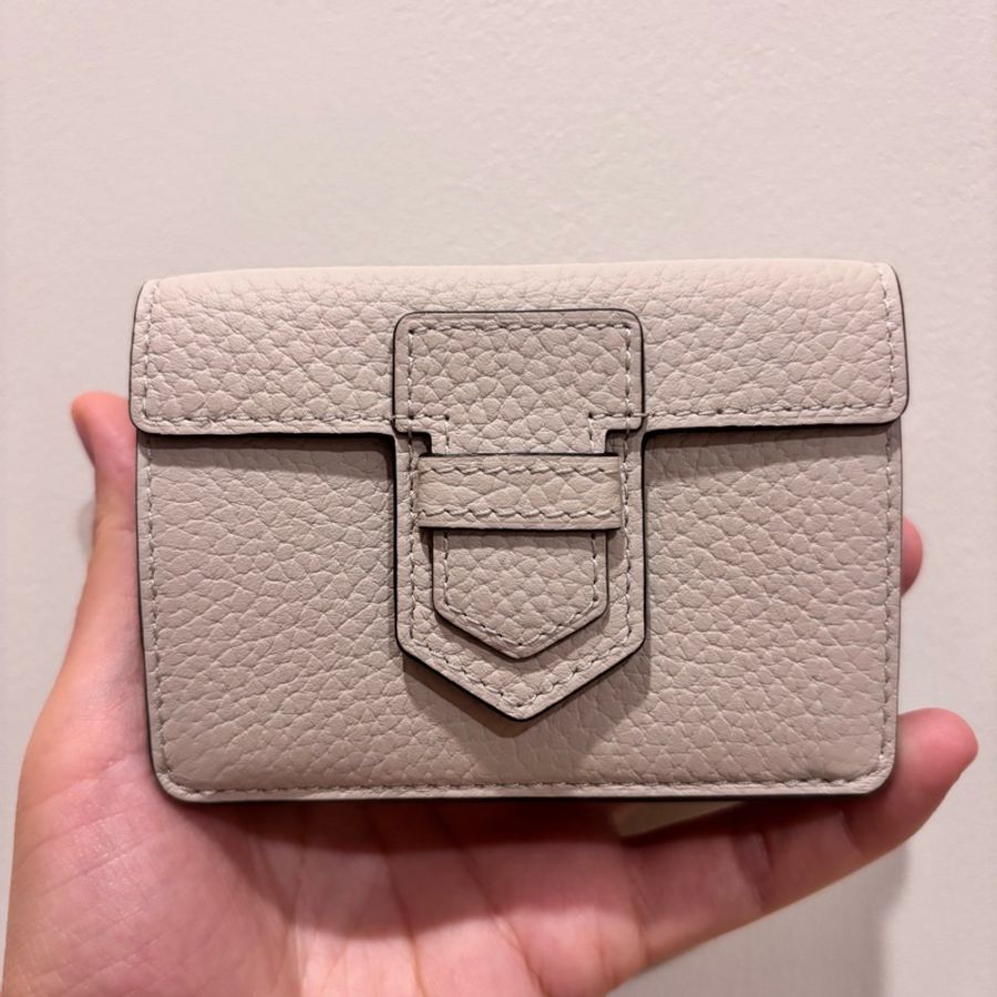 Delvaux Presse Trifold Wallet 短夾 Sesame色-0