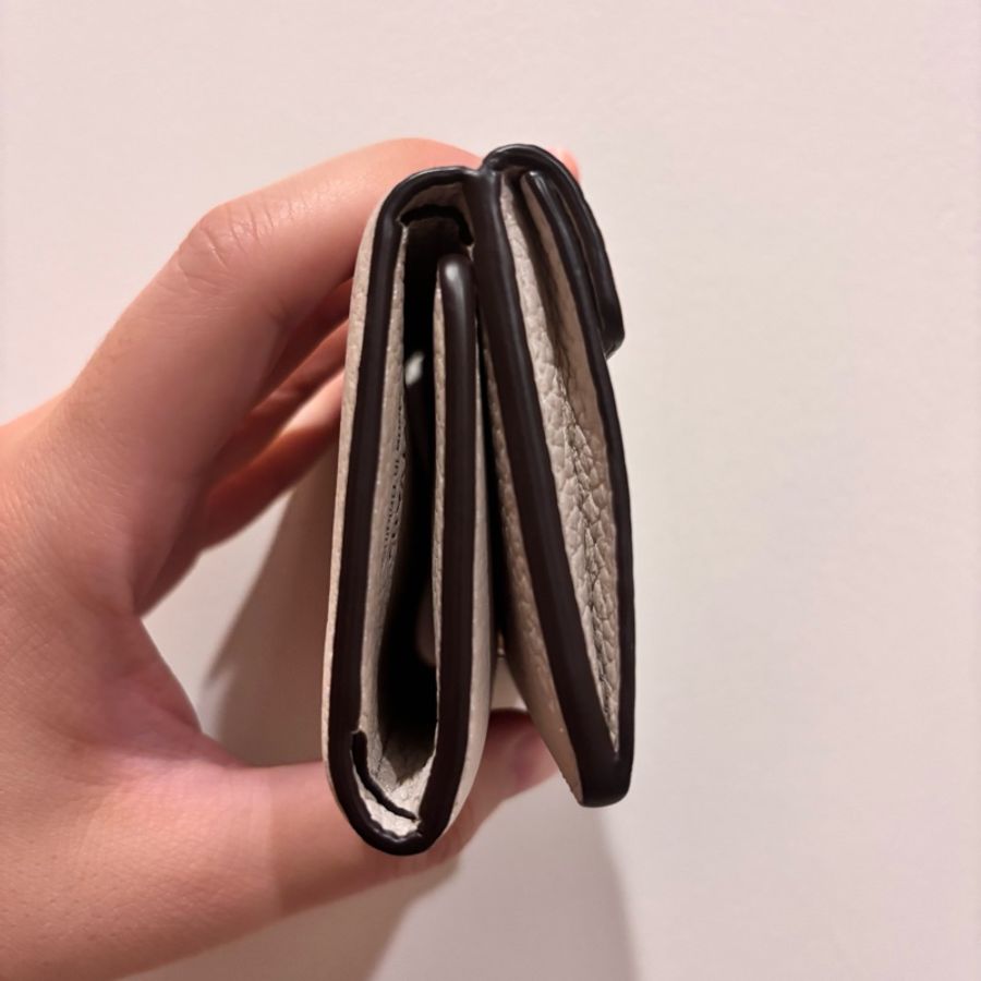 Delvaux Presse Trifold Wallet 短夾 Sesame色-1