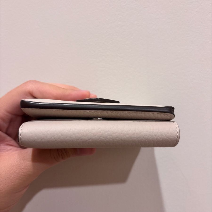 Delvaux Presse Trifold Wallet 短夾 Sesame色-4