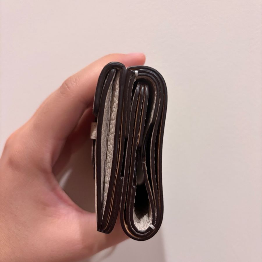 Delvaux Presse Trifold Wallet 短夾 Sesame色-12