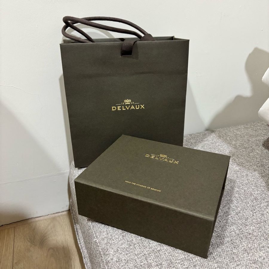 Delvaux Presse Trifold Wallet 短夾 Sesame色-21
