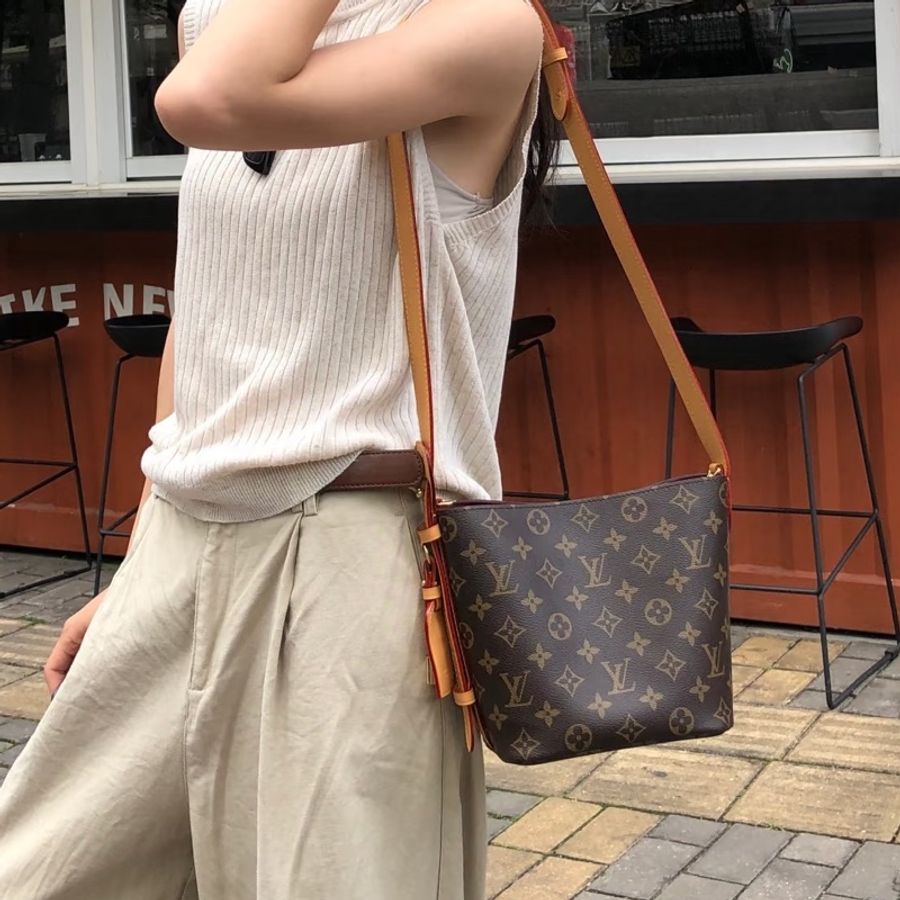 Louis Vuitton 路易威登👑 all in bb 💕老花水桶包🫶🏻-1