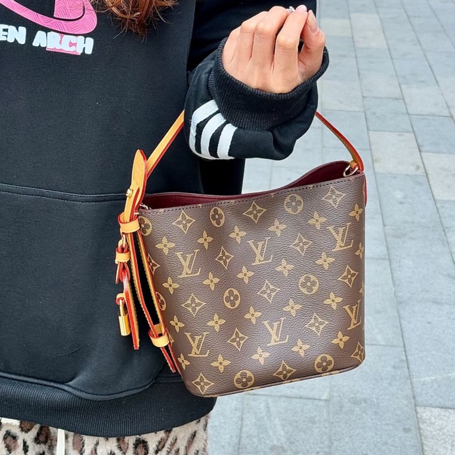 Louis Vuitton 路易威登👑 all in bb 💕老花水桶包🫶🏻-3