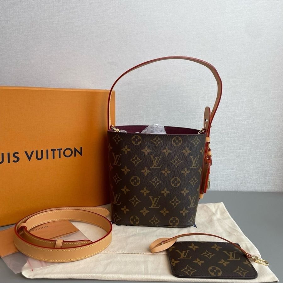 Louis Vuitton 路易威登👑 all in bb 💕老花水桶包🫶🏻-5