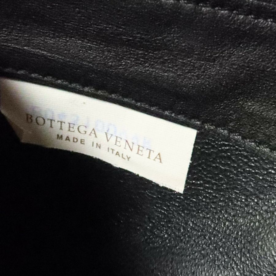BOTTEGA VENETA 織紋皮革Long wallet長錢包-5