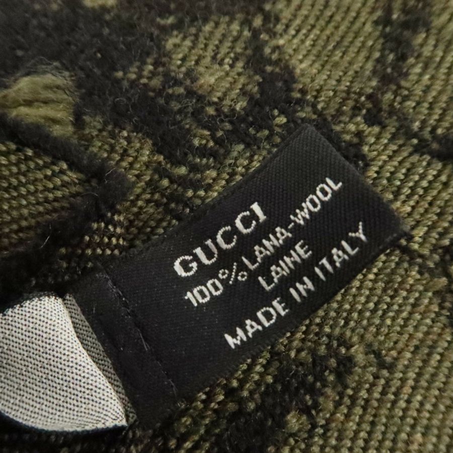 GUCCI 羊毛Scarf 100x65cm圍巾-6