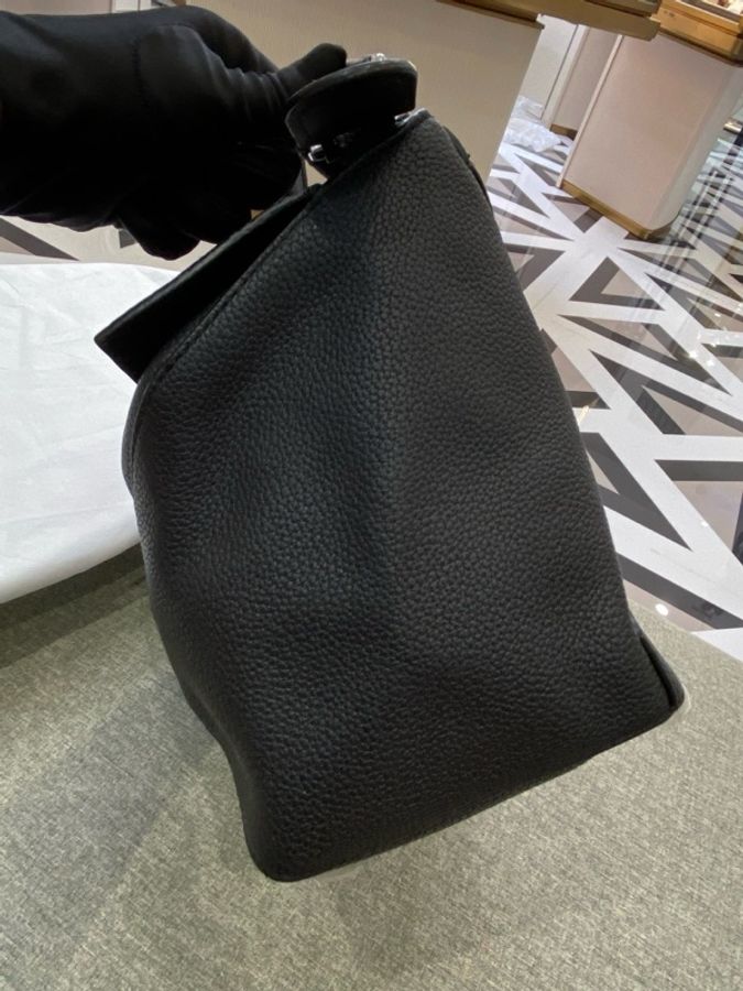 Loewe 羅意威puzzle黑色大號 幾何包手提斜挎包 黑標新款 尺寸37*22*16cm 配件肩帶-5