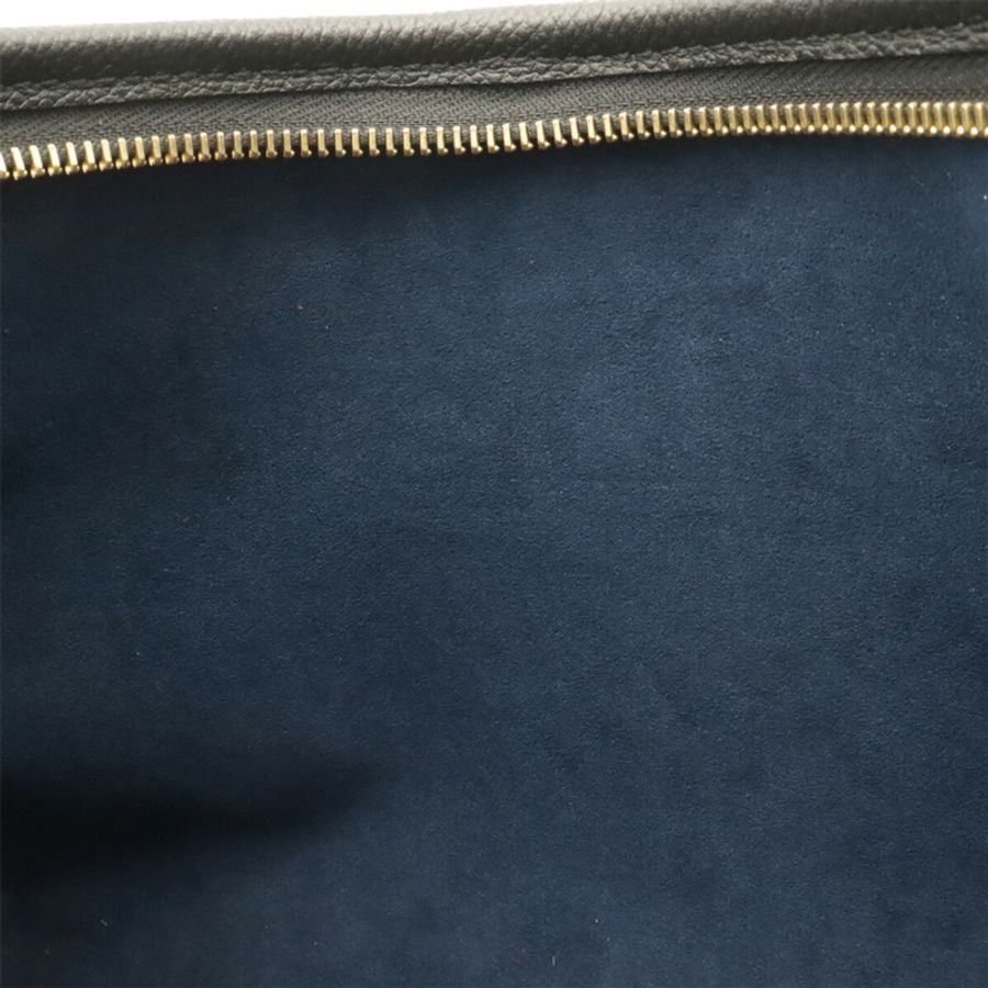 LOUIS VUITTON 路易威登 Monogram Empreinte 手提包拉鍊 NM PM 單肩包黑色黑色 M46288-7