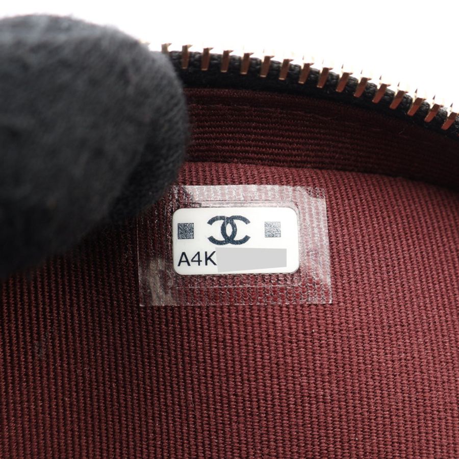 黑色 荔枝紋 菱格紋牛皮 後背包 淡金釦【CHANEL 香奈兒】 AP3753-6