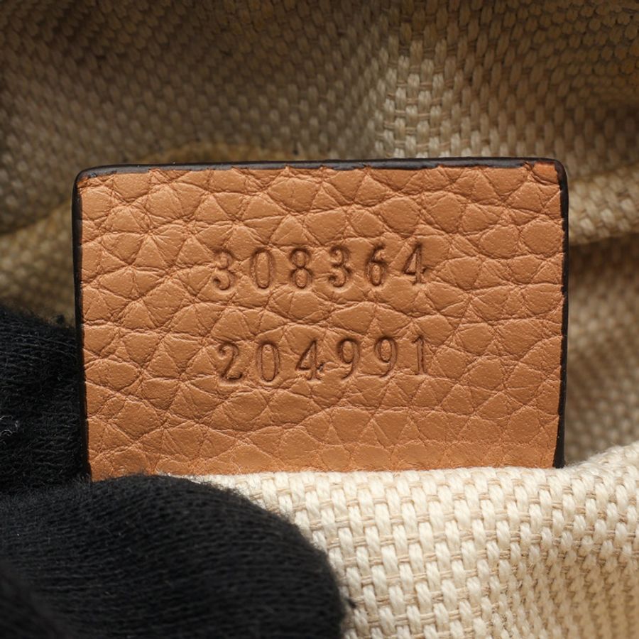 奶茶色 牛皮 Soho Disco 肩背包【GUCCI 古馳】 308364-4