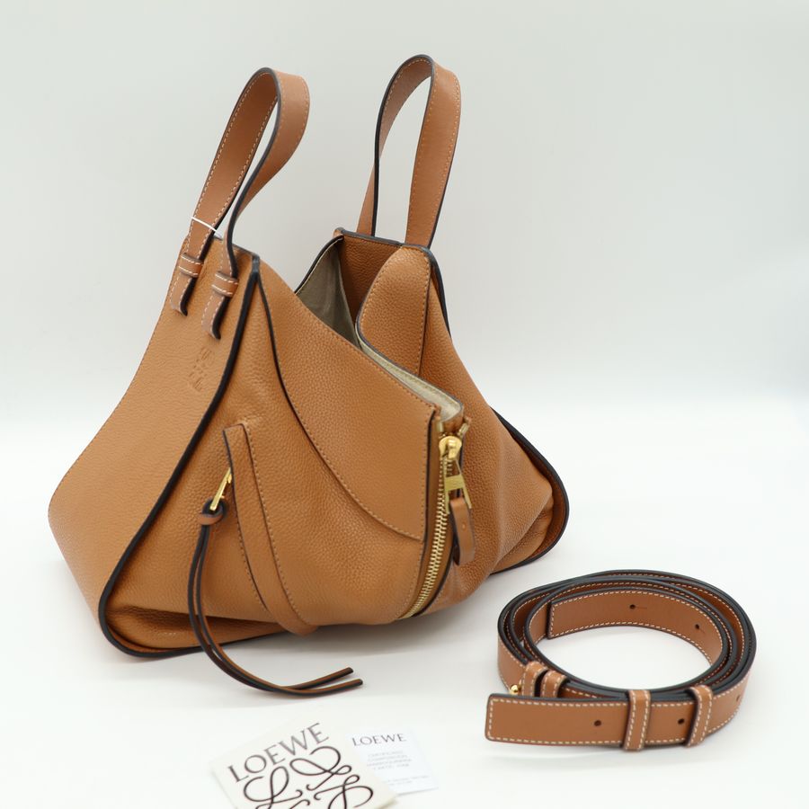 Loewe hammock吊床包 棕色 肩背包-1