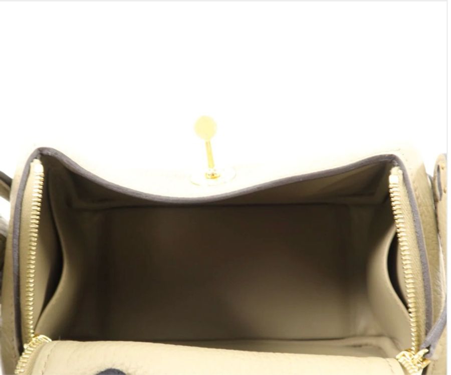(大熱潮款)New Hermes Mini Lindy II Beige Marfa Gold Hardware 米色馬爾法 (Stamp G)-6