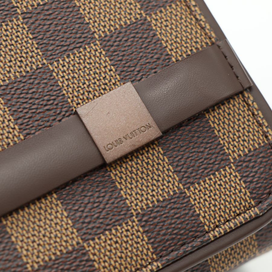LV 經典棋盤格Tribeca Long 翻蓋  肩背包 手提包【Louis Vuitton 路易威登】-9