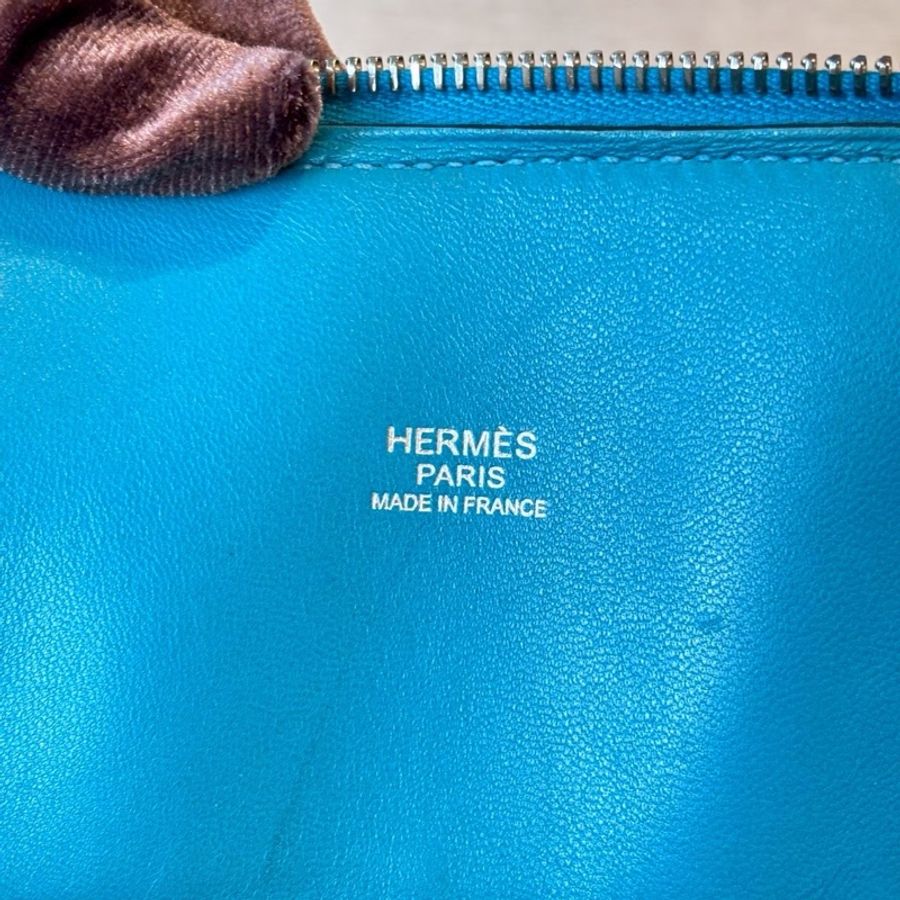 Hermès Bolide 27藍-10