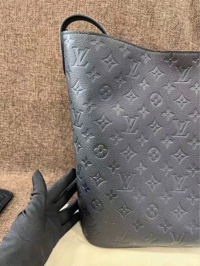 Louis Vuitton 路易威登 Lv all in bb全皮黑大號-5