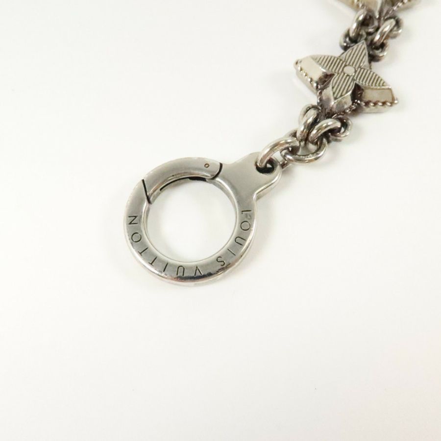 LOUIS VUITTON 金屬Western Chain Belt and Bag Charm銀扣掛飾-6