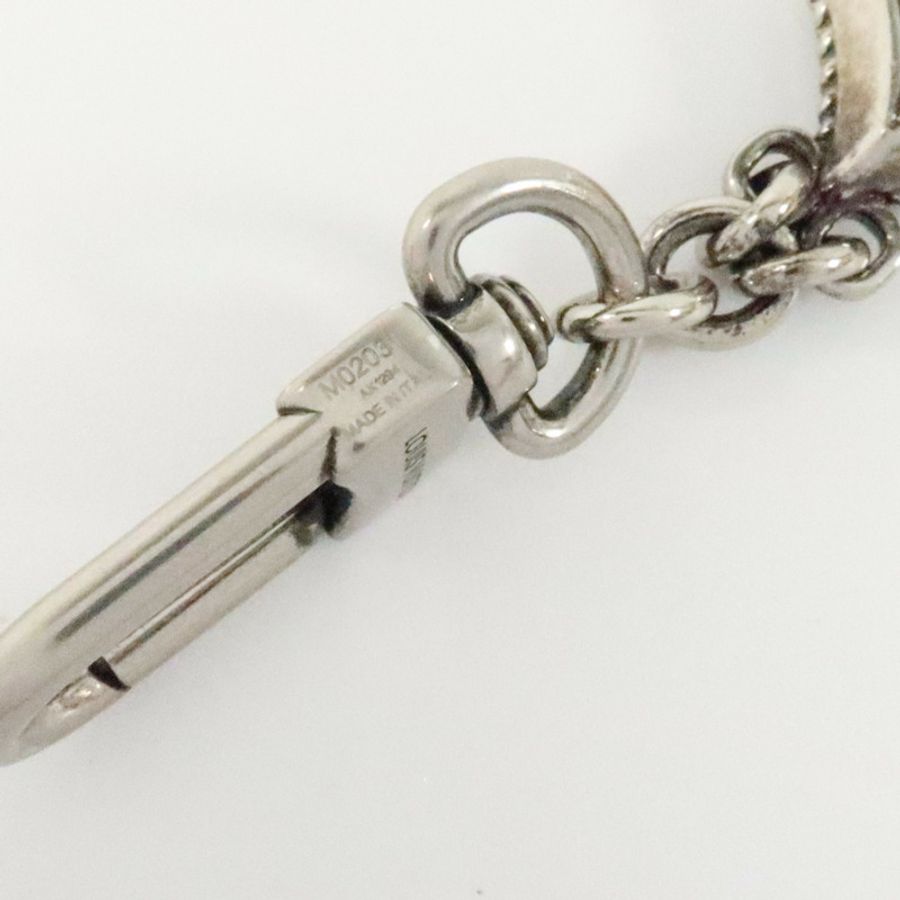 LOUIS VUITTON 金屬Western Chain Belt and Bag Charm銀扣掛飾-8