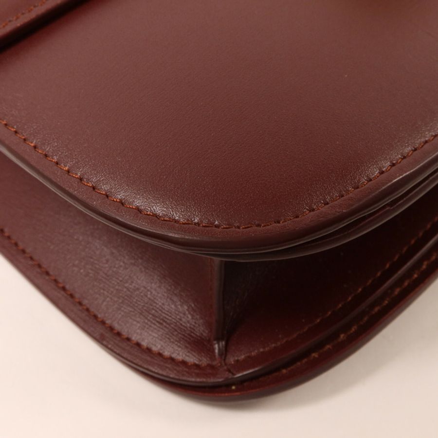 CELINE 牛皮皮革Classic Box Medium肩背袋-11