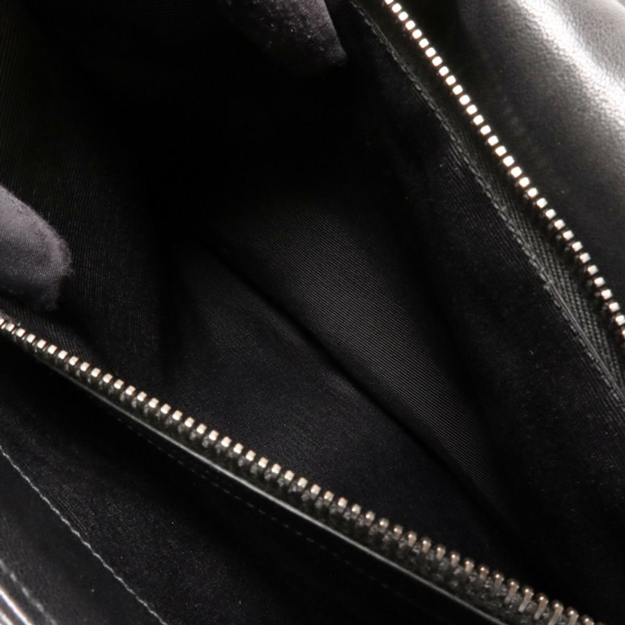 SAINT LAURENT 牛皮皮革College Large鏈帶手挽肩背兩用袋-5