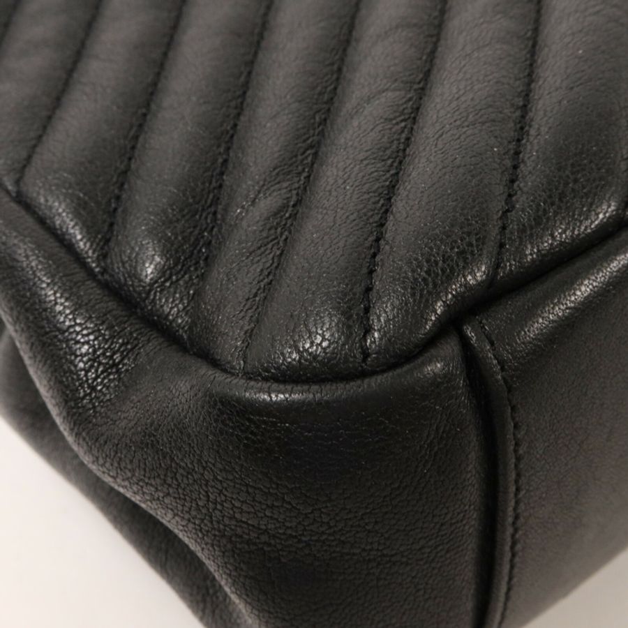 SAINT LAURENT 牛皮皮革College Large鏈帶手挽肩背兩用袋-14