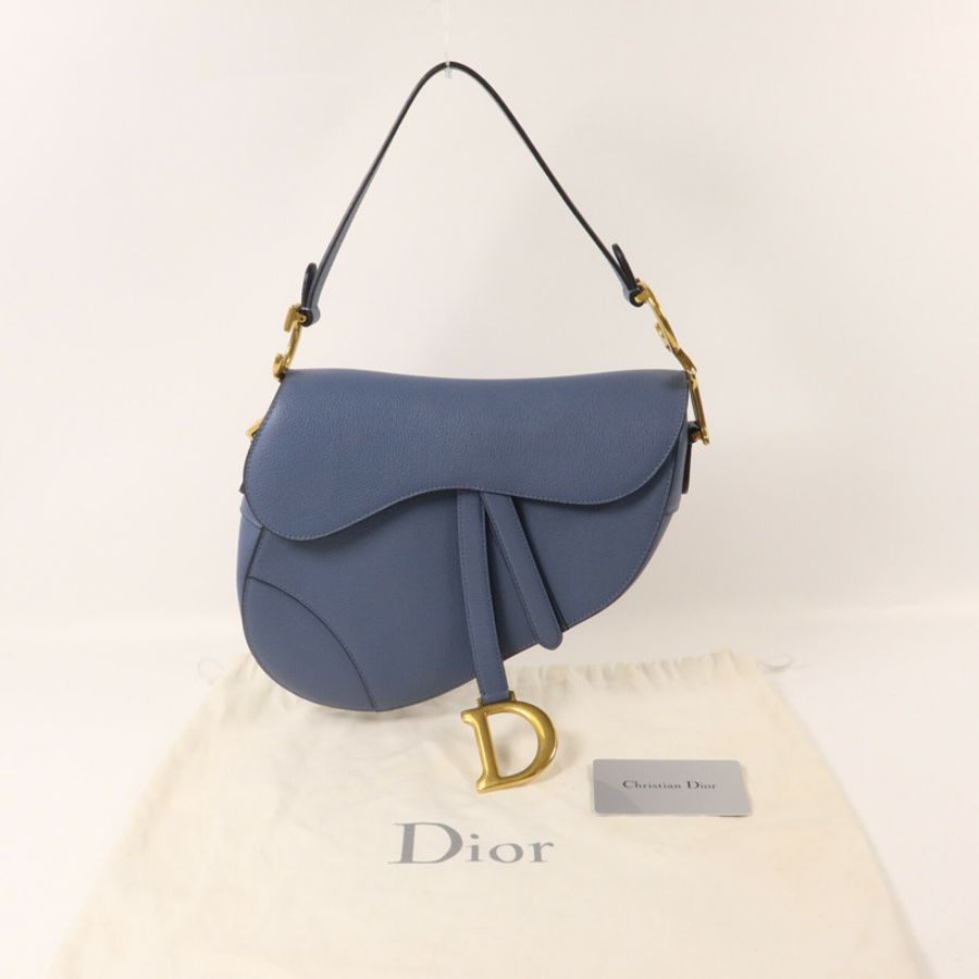 Dior 牛皮皮革Saddle Bag肩背袋-8