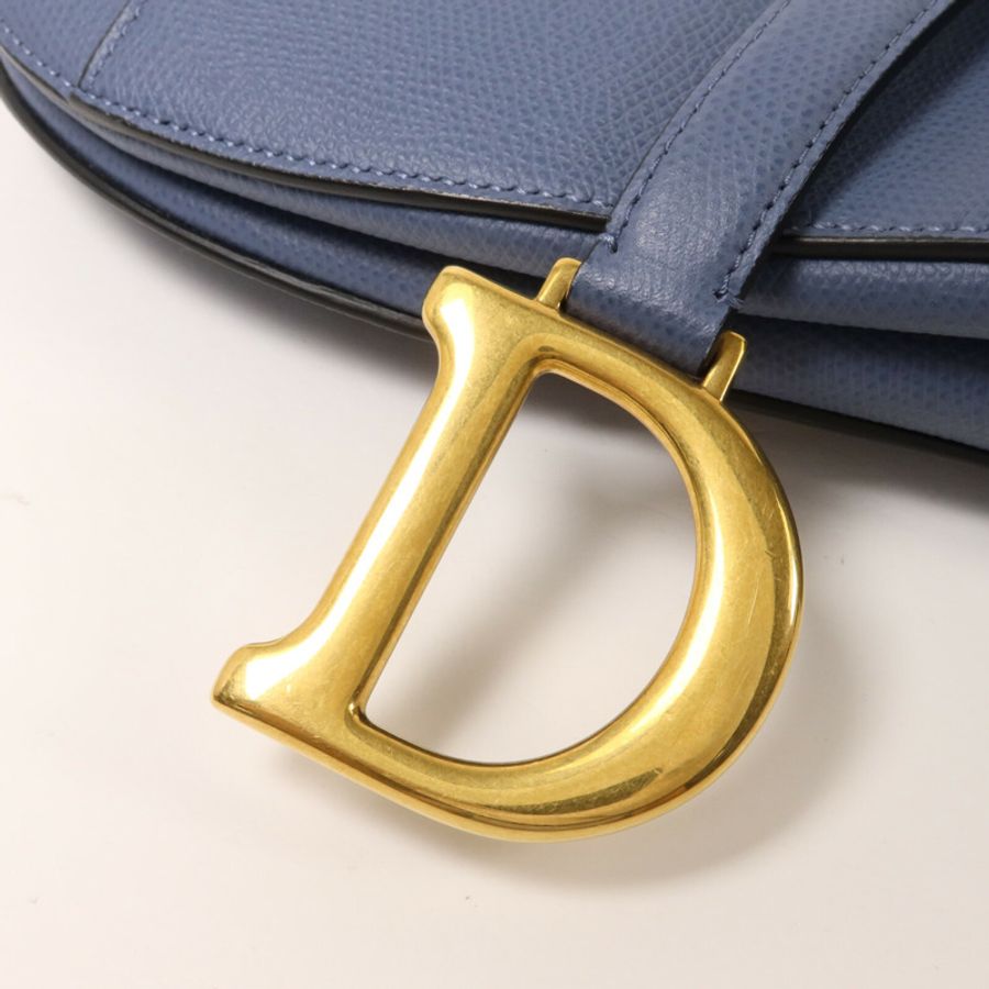 Dior 牛皮皮革Saddle Bag肩背袋-10