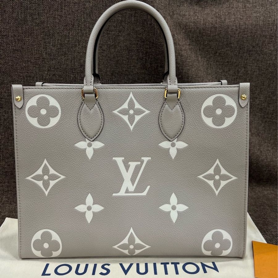 Louis Vuitton 路易威登 otg大象灰中號 閒置未使用-0
