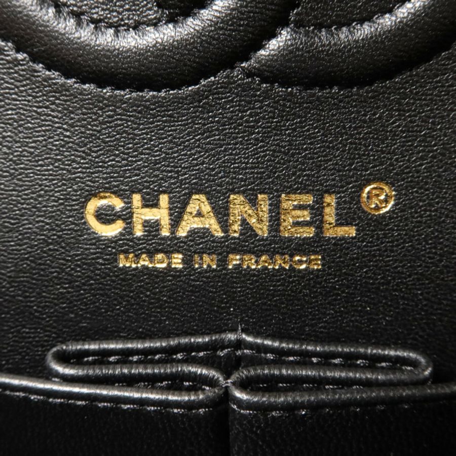 CHANEL 羊皮皮革Classic 23鏈帶肩背袋-6