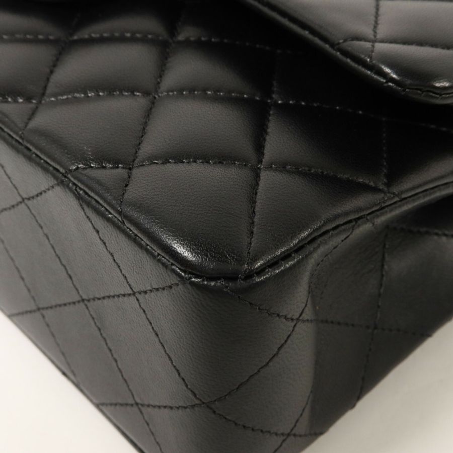 CHANEL 羊皮皮革Classic 23鏈帶肩背袋-12