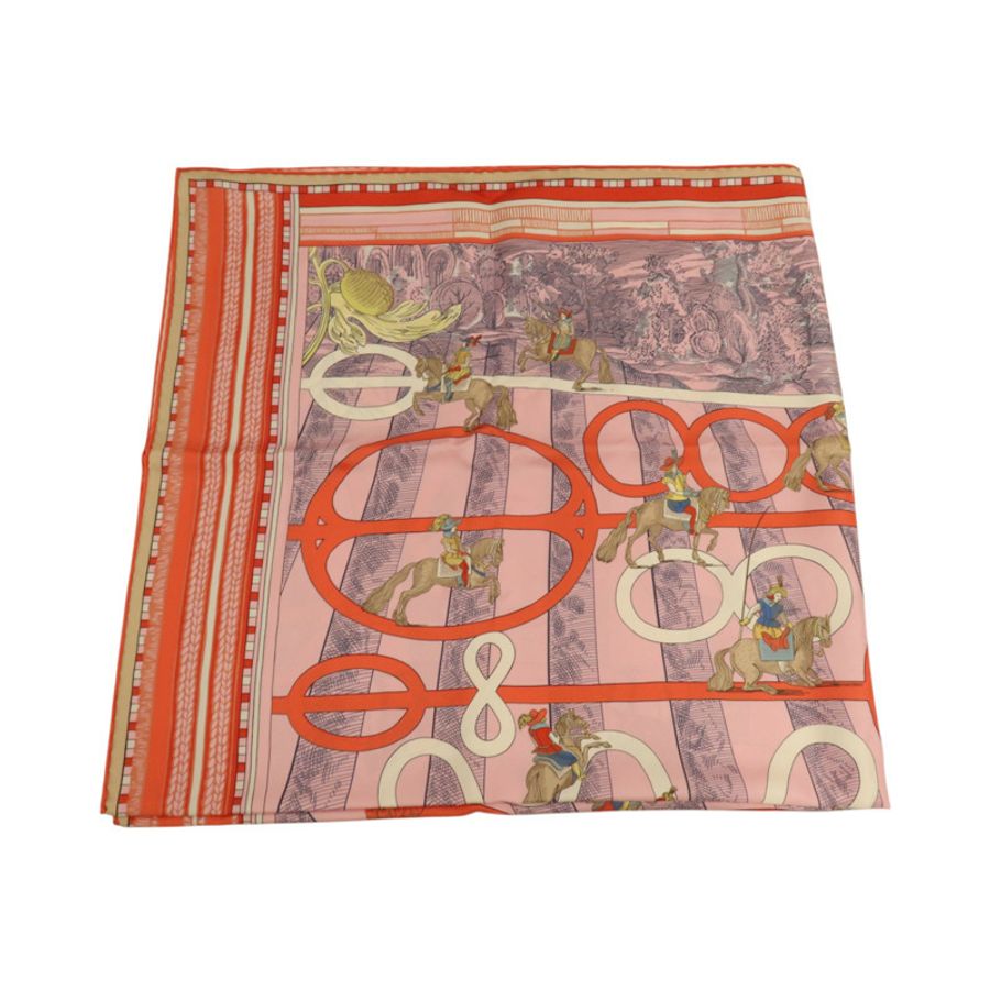 HERMES 絲質Scarf 90x90cm絲巾-2