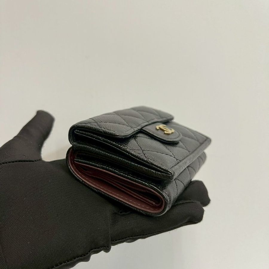 Chanel Mini 三摺短夾 晶片款-4
