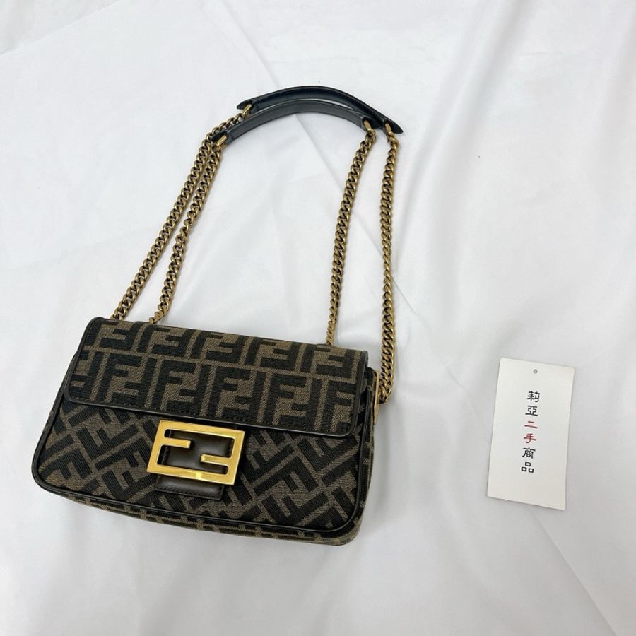 莉亞精品♡ Fendi 法棍包 小號 二手-2