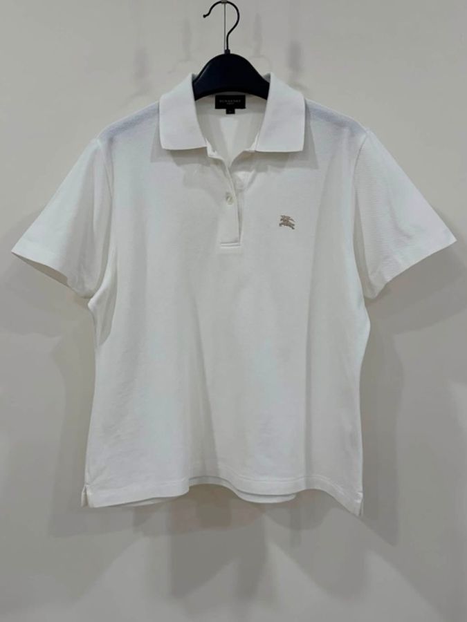 BURBERRY GOLF 經典格紋領戰馬POLO上衣-7