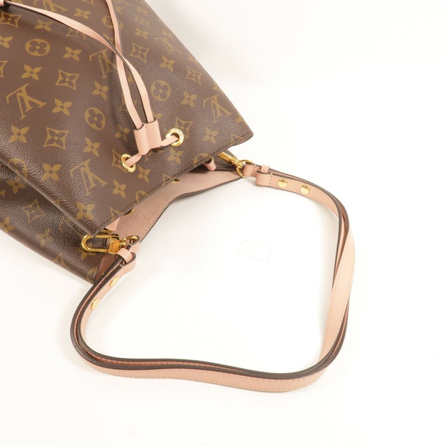 LOUIS VUITTON Monogram Neo Noe MM肩背袋-5