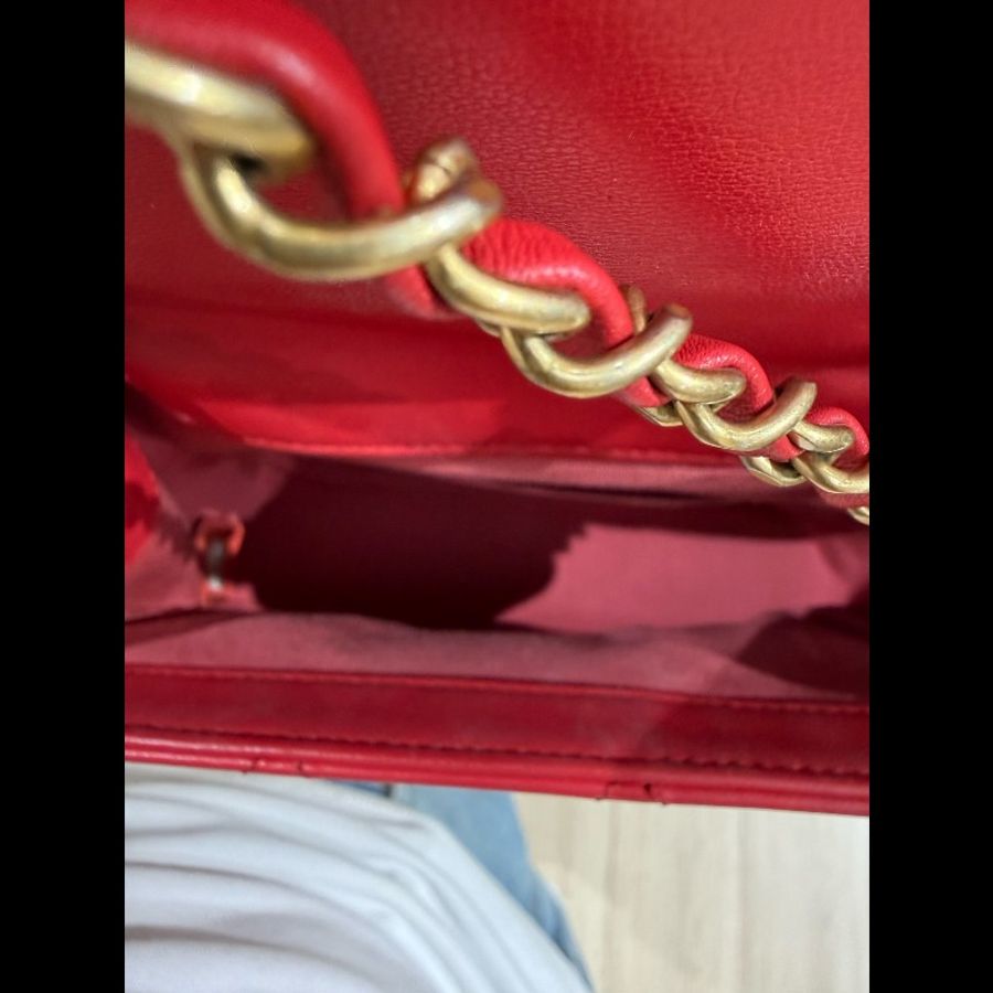 Chanel 香奈兒CF方胖子圓環手柄包-6