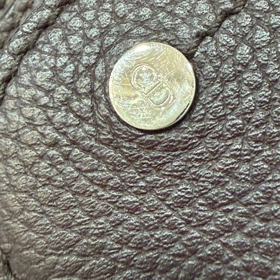 Dior 1ADPO095 SADDLE 赭紫紅皮 深咖 銀釦 馬鞍包 肩背包 斜背包 胸口包 斜挎包-17