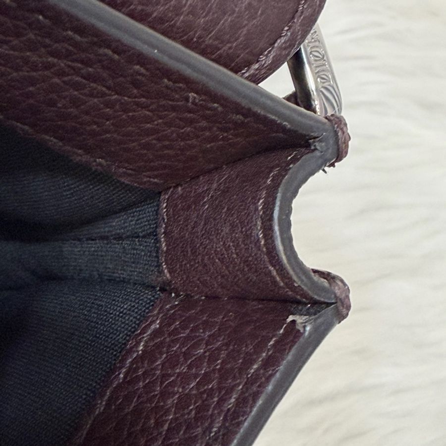 Dior 1ADPO095 SADDLE 赭紫紅皮 深咖 銀釦 馬鞍包 肩背包 斜背包 胸口包 斜挎包-43