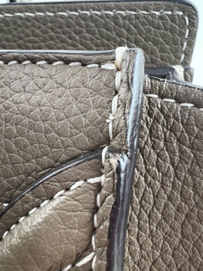 Celine 賽琳 nano 笑臉包大象灰尺寸20*19.5-7