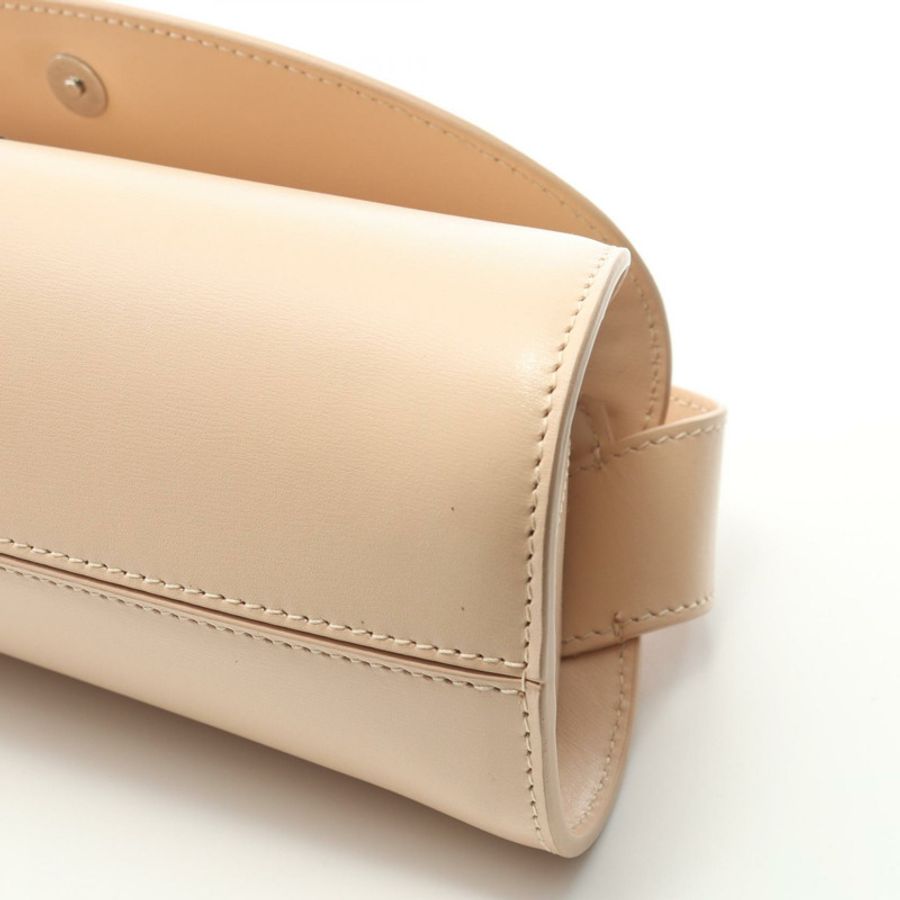 JIL SANDER CANNOLO 小號單肩包 J07WD0023P5355679 皮革 粉紅色 全新 女士-4