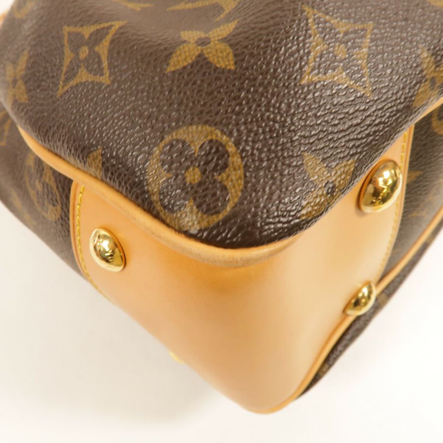 LOUIS VUITTON Monogram Boeshi MM手挽袋-8