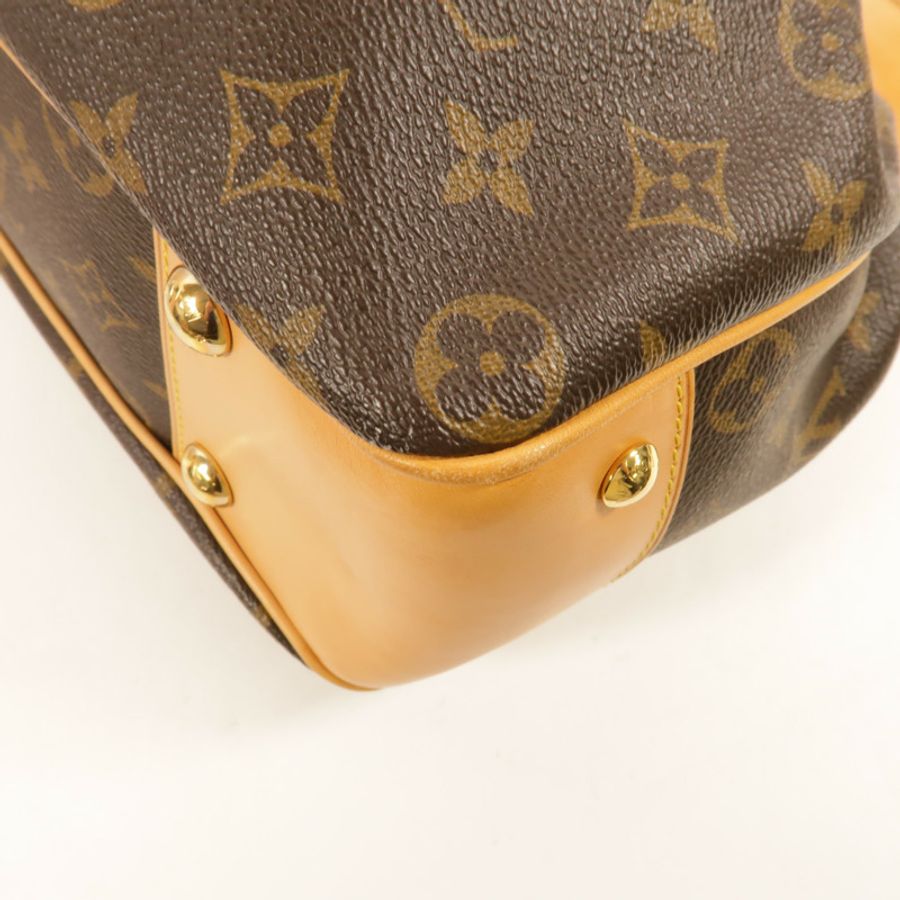 LOUIS VUITTON Monogram Boeshi MM手挽袋-9