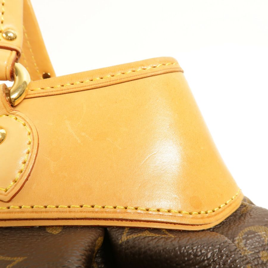 LOUIS VUITTON Monogram Boeshi MM手挽袋-15