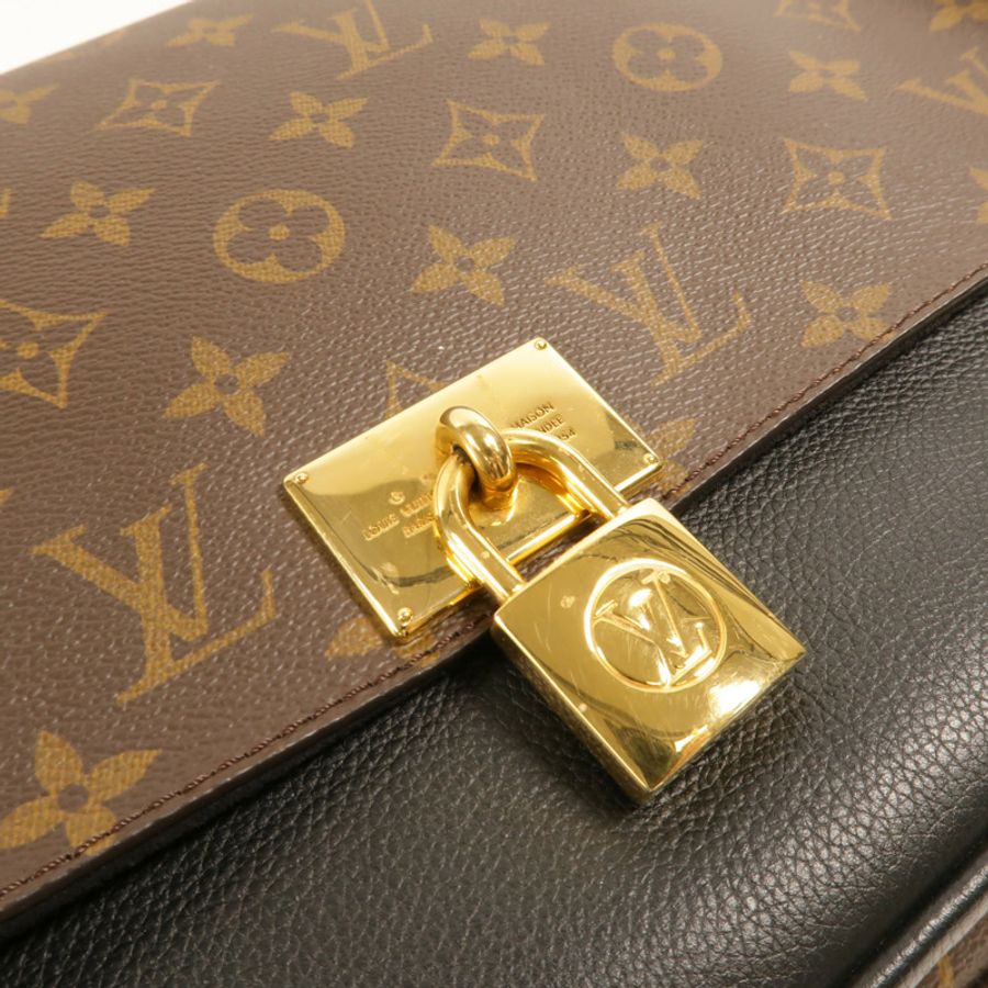 LOUIS VUITTON Monogram Marignan金扣手挽肩背兩用袋-7