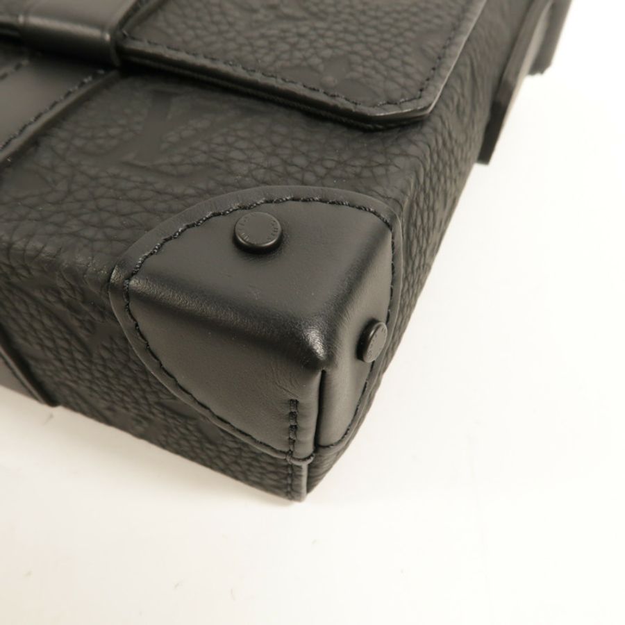 LOUIS VUITTON Monogram Taurillon Trunk Messenger Bag肩背袋-11