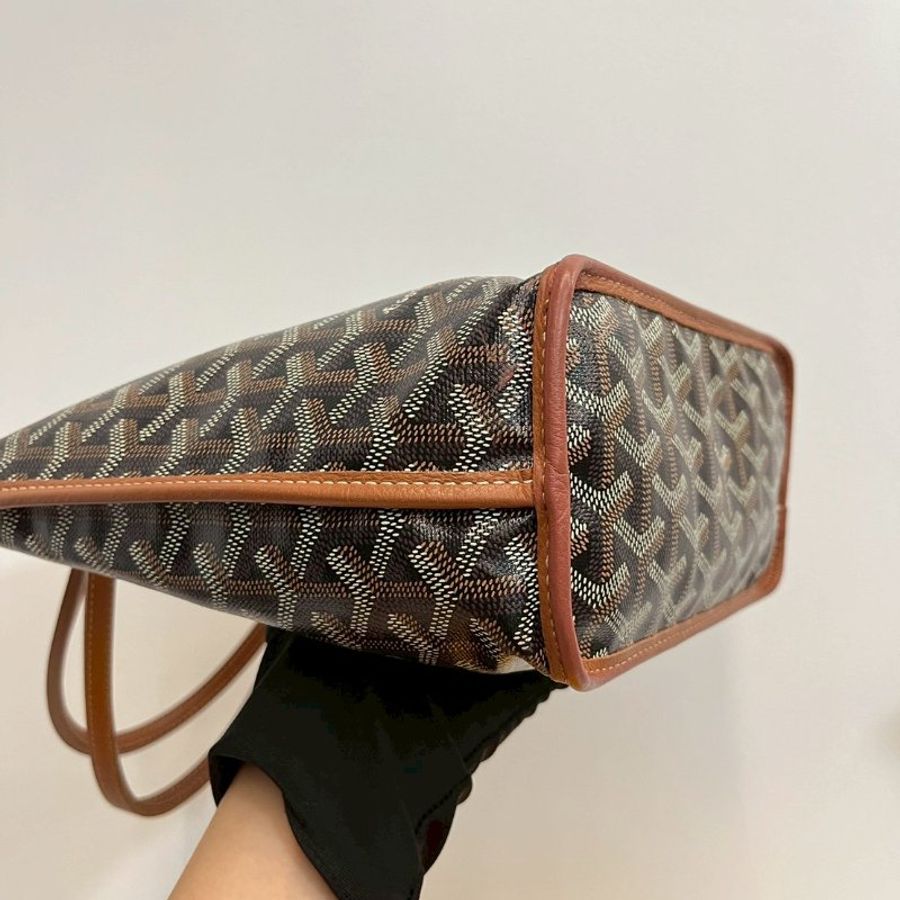Goyard Mini tote 棕色-9