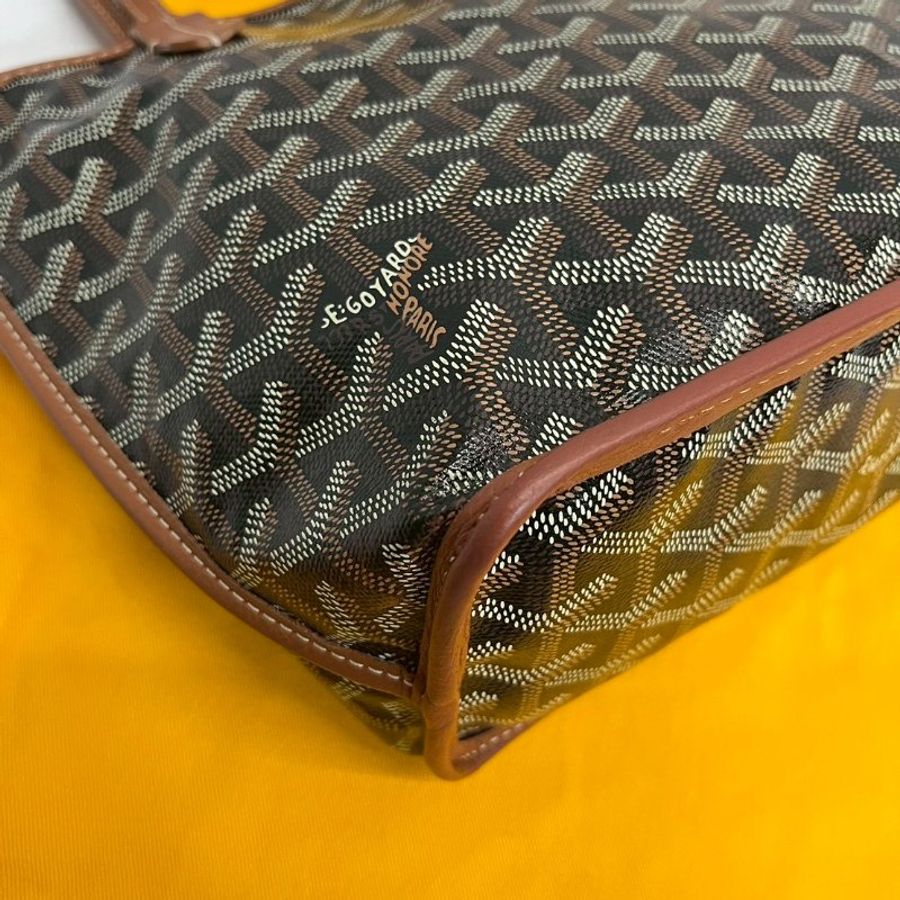 Goyard Mini tote 棕色-11