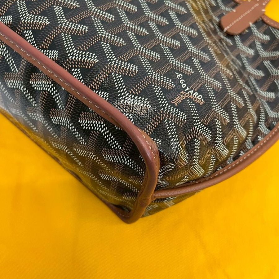 Goyard Mini tote 棕色-14