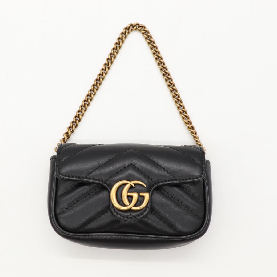 Gucci marmont 黑色 WOC-2